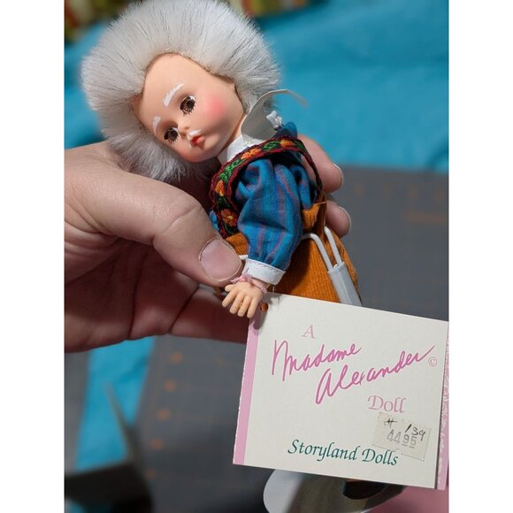 Madame Alexander Storyland Collection Geppetto #478 NIB 8" Disney Box Stand - Picture 14 of 16